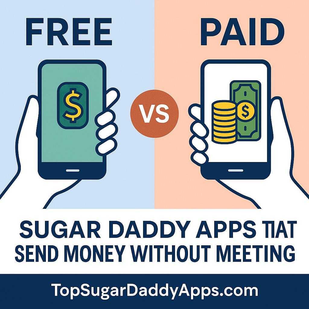 Guide to Free and Paid Sugar Daddy Apps That Send Money Without Meeting for safe online connections | TopSugarDaddyApps.com