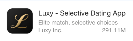 Luxy app icon